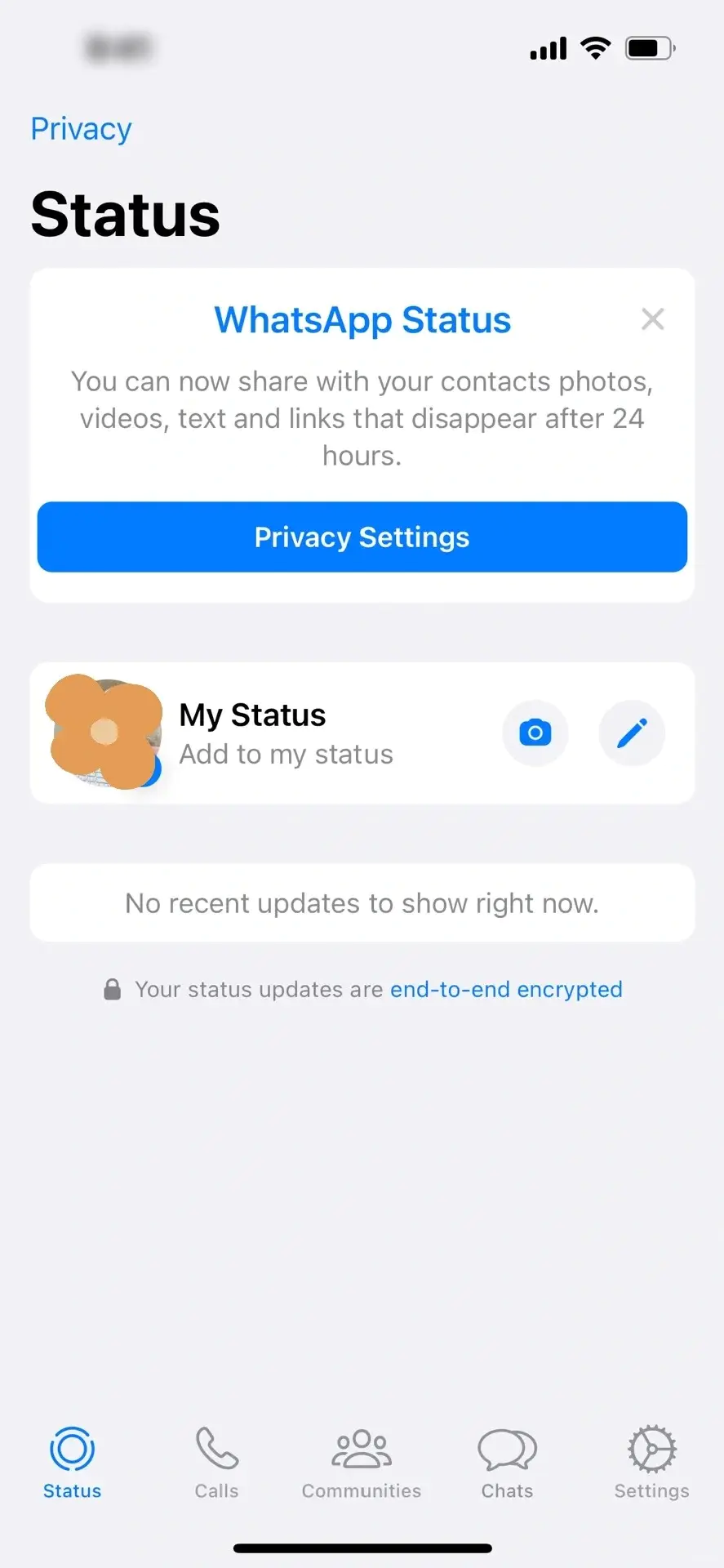 WhatsApp注册流程截图
